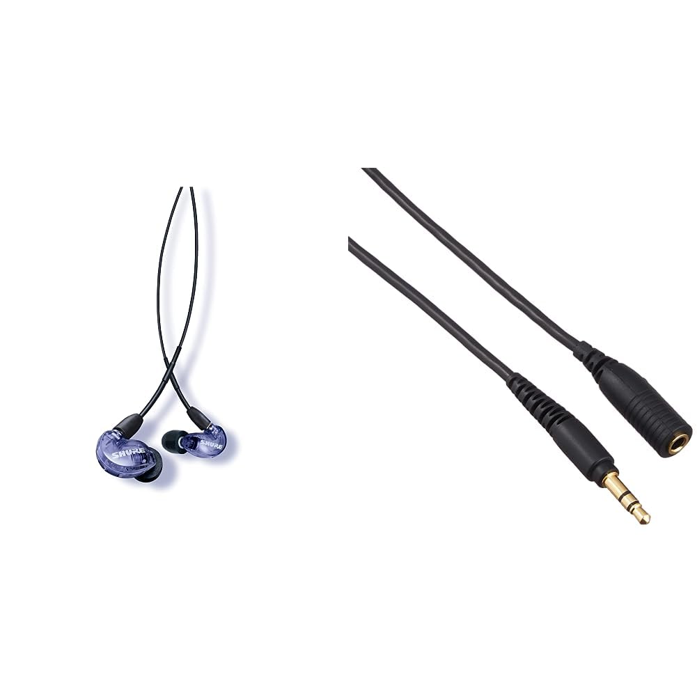 SHURE シュア イヤホン : 有線 SE215SPE-PL-A パープル SHURE イヤホン 有線 シュア SE215SPE-PL-A パープル 高遮音性