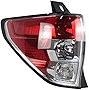 IBESTWOLF Rear Tail light Left LH Driver Side Taillamp Replacement for 2009-2013 Subaru Forester SU2818102 84912SC131