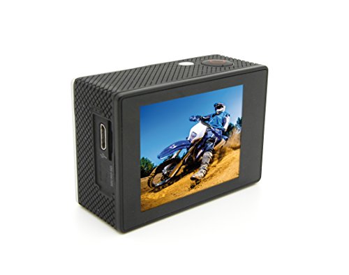GoXtreme Rallye Silver HD Aktion-Kamera mit wasserdichtem Gehäuse (1280 x 720p, 1,3 Megapixel, CMOS-Sensor, 5 cm (2 Zoll… – Bild 4