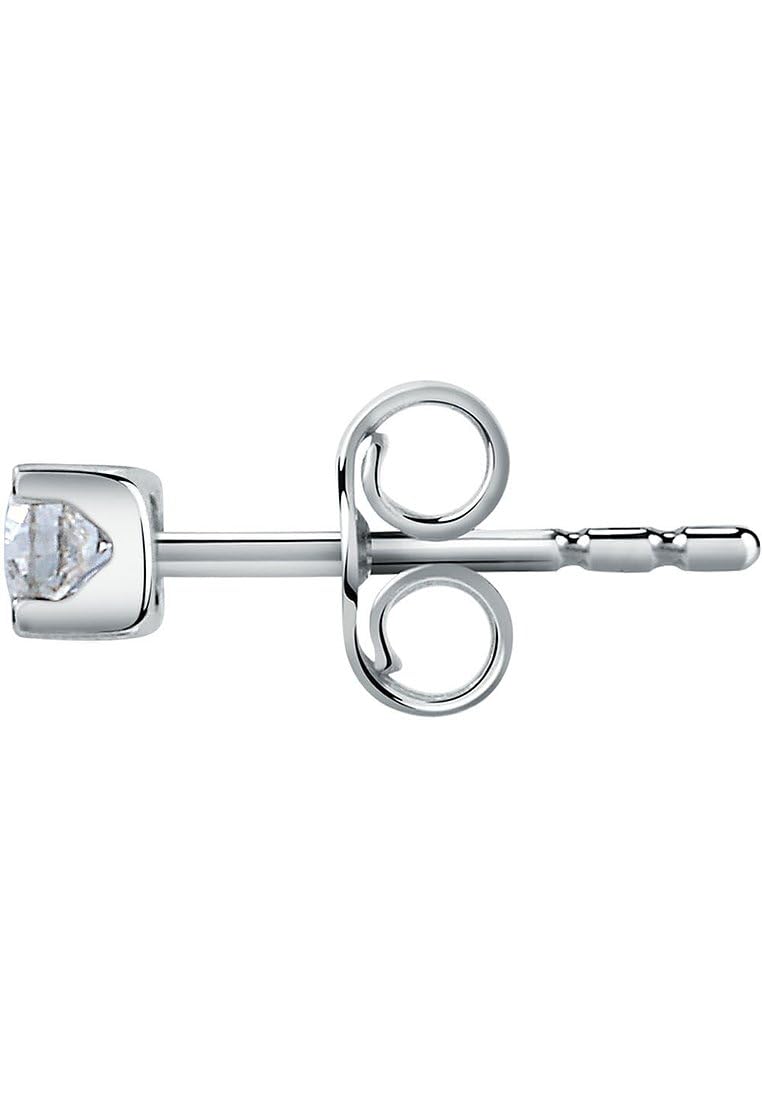 CHRIST CHRIST Unisex-Einzelner Ohrschmuck 375er Weißgold 1 Diamant