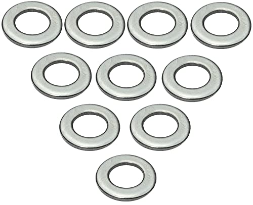 AERZETIX - C49199 - Juego de 10 Arandelas planas universales M7 acero inoxidable A2 - Ø exterior 14mm - espesor 1.5mm - DIN 125