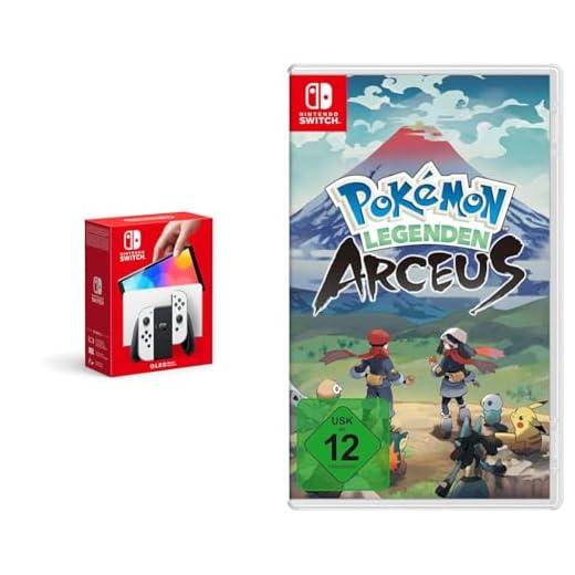 Nintendo Switch (OLED-Modell) Weiss + Pokémon-Legenden: Arceus - [Nintendo Switch]