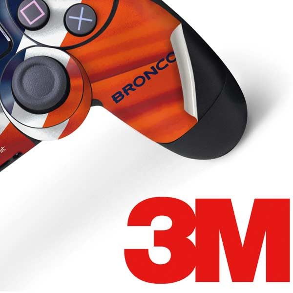 Skinit Decal Gaming Skin Compatible with PS4 Pro/Slim Controller - Officially Licensed NFL Denver Broncos Design