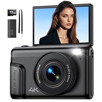 TOAIOHO – Digitalkamera 4K Fotokamera 64MP Kamera: Vlogging Fotoappara