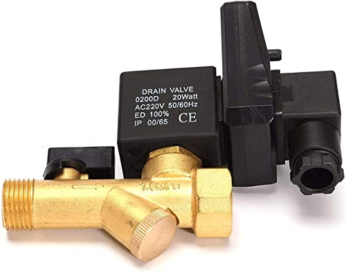 Vanne de vidange électronique DN15 1/2 CA 110V pour compresseur