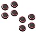 Produktbild Fosmon (8 Pack Silicone Thumb Grip Controller Analog Stick Joystick Kappen (Rot/Schwarz)