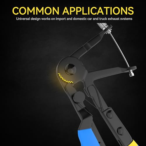 Renekton Conjunto de alicates de braçadeira de mangueira, braçadeira de mangueira de longo alcance d