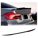 Becquet Arrière Coffre, pour Peugeot 106 205 206 206 S 206 SW 206Cc 207 207Cc 207 SW 208 Lèvre Spoiler Arrière Performance Look Fibre Carbone Autocollant Décoration Accessoires,A Sedans