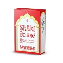 Shahi Deluxe, 48 PCS in 1 Box, Export Quality, Big Box,Natural Mouth Freshener Pack of 12 Shipped from USA