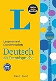 Langenscheidt Grundwortschatz Deutsch als Fremdsprache - Buch mit Audio-Download: Englisch - Deutsch