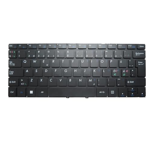 Clavier Medion AKOYA E3221 E3222 E3223 de rechange noir disposition BE
