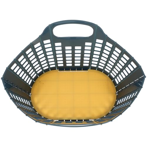 BESPORTBLE Cesta Plegable de Plástico Azul para Frutas y Verduras Asa, Cesta Portátil de Almacenamiento para Cocina, Compra y Baño