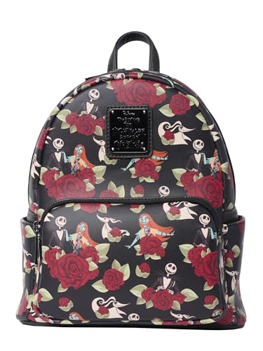 Loungefly Mochila floral Jack Skellington Nightmare Before Christmas