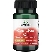 Swanson COD Liver Oil DBL-Strength 30 SGELS