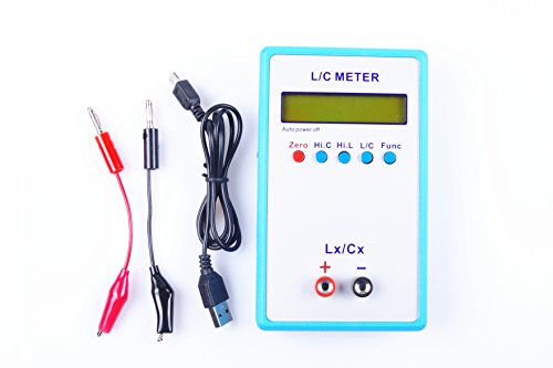 Image of LC200A LC-200A Handheld L-C Meter Inductance Capacitance Meter Range 1pF-100mF 1uH-100H
