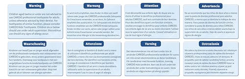 CAREDO Zahnpasta, Verhindert Zahnfleischentzündung, Repariert Empfindlichkeit und Zahnfleischbluten, Stärkt die Zahnfleischbarriere, Minzgeschmack, 100g Pro Tube – Bild 8