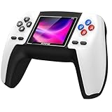 TOYCHANNEL Handheld Gaming Console with 520 Retro Games | Controller Design, Crystal Press Buttons & 3-Inch HD Screen | Rechargeable, Portable, TV Output | Return & Birthday Gift for Kids Ages 6-14