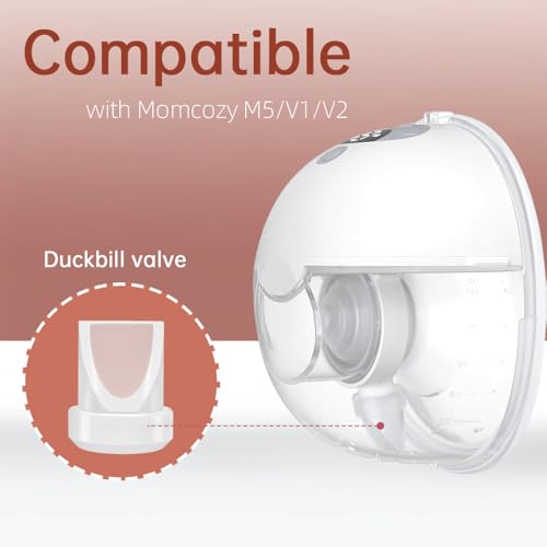 8 piezas de válvulas Duckbill compatibles con Momcozy M5 miniatura 3