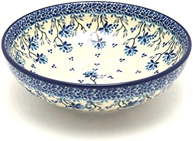 Polish Pottery Bowl - Contemporary Salad - Clover Field
