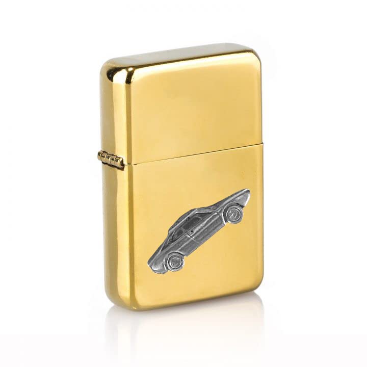 Briquet à essence Dino 308 GT4 doré : cadeau idéal pour passionné auto