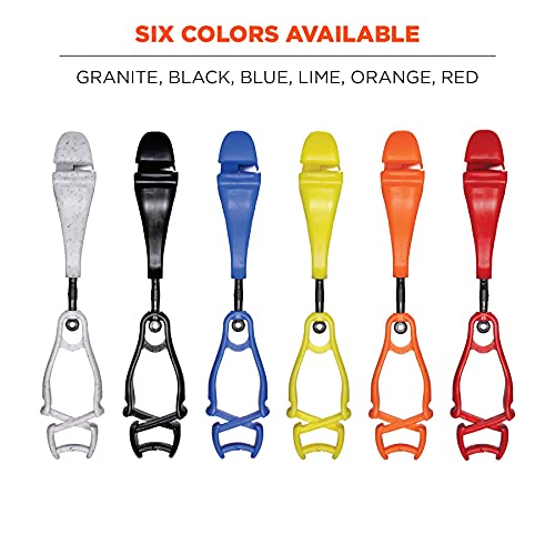 Image of Ergodyne Squids 3420 Swiveling Glove Clip Holder with Dual Clips