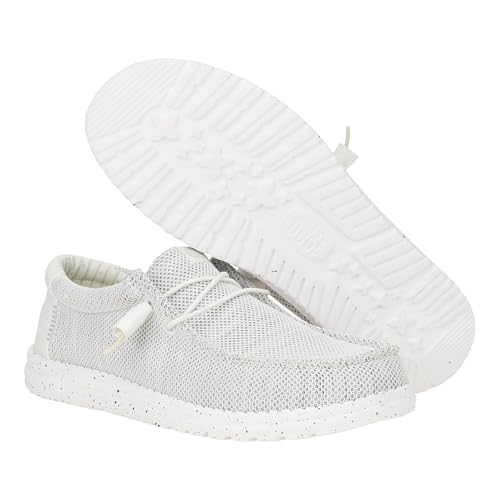 Image of HEYDUDE Men's Wally Stretch Sox Slip-On Loafer, Lightweight, Breathable, with Flex & Fold Outsole