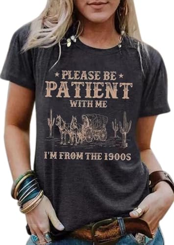 50th Birthday Gift Shirts Vintage 1975 Original Parts Tshirt for Women Letter Print Retro Birthday Casual Tee Tops