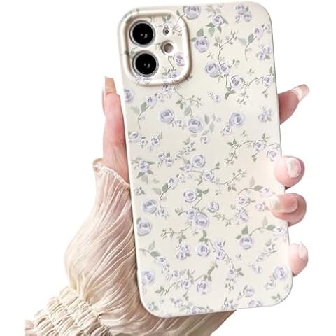 NITITOP iPhone 12 Cute Flower Case Cover