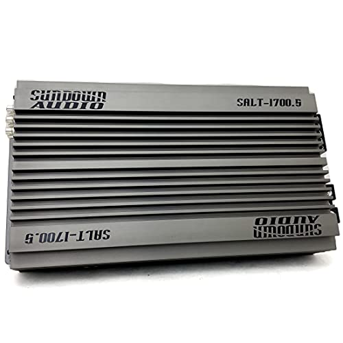 Sundown Audio Multi-Channel Full Range Class-D Amplifier (SALT-1700.5)