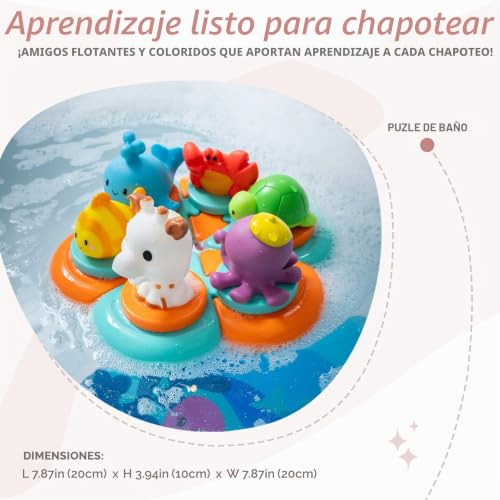 Idea de regalo infantil Sophie la Girafe con ballena y cangrejo 2