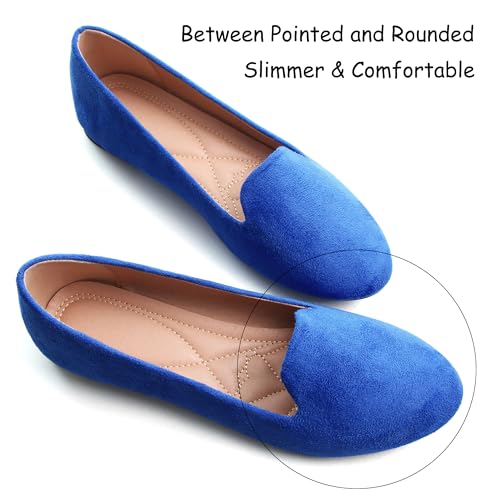 Image of SAILING LU Women Round Toe Comfortable Ballet Flats | Shoes for Women, Dressy, Slip-ons, Loafers