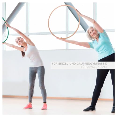 Hulla Hoop Reifen aus Holz - 5