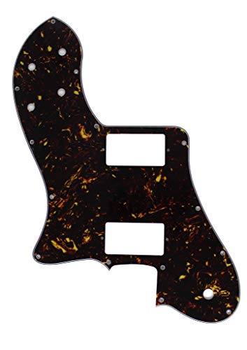 Guitar Parts For Fender US '72 Telecaster Standard Humbucker Guitar Pickguard (4 Ply Brown Tortoise)