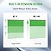 RAUBAY Retractable Pull Down Green Screen - 78.7