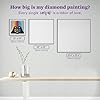 DIAMOND ART CLUB Rainbow Darth Vader Diamond Painting Kit, Fun DIY Crafts for Adults, Round Diamond Art Canvas, 13" x 13" (33 cm x 33 cm) #3