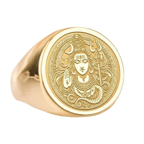 Bague Shiva argent sterling 925 idéale pour affirmer son style au quotidien