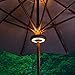 Patio Umbrella Lights Battery Operated, 3-Ways Switch, ZHONGXIN Warm White LEDs-Dual Up & Down Directional Lighting, Umbrella Pole Light for Patio Umbrellas, Camping Tents or Outdoor Use …