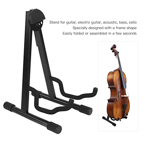 Support de violoncelle support pliable un cadre présentoir support de rangement violon guitare basse accessoires noir… - Les Beatles, Paul McCartney, John Lennon, RIngo Starr, George Harrison Support de violoncelle support pliable un cadre présentoir support de rangement violon guitare basse accessoires noir… – Image 5