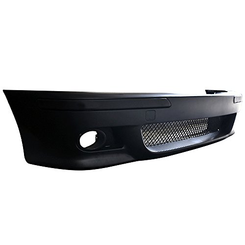 Front Bumper Cover Compatible With 1996-2003 BMW E39, 5 Series 525i 530i 540i M5 PP Front Bumper Conversion Guard Without Lamp by IKON MOTORSPORTS, 1997 1998 1999 2000 2001 2002