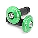 Produktbild Bar End Motorrad UNIVERSAL Lenkergewichte Lenkerenden Alu Set Dekoration Ø22mm (7/8"),Grün