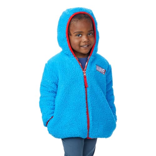 Marvel Avengers Youth Boys Reversible Jacket (Spiderman, Hulk, Ironman, Captain America) (US, Numeric, 6, Regular)3