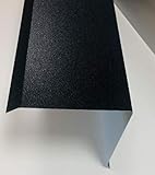 Roofart Ortgangblech 2 m (schwarz 9005)