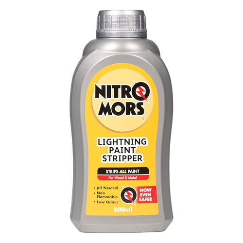 Nitromors Lightning Paint Stripper 500ml Ultimate Fast-Action Remover for Wood & Metal