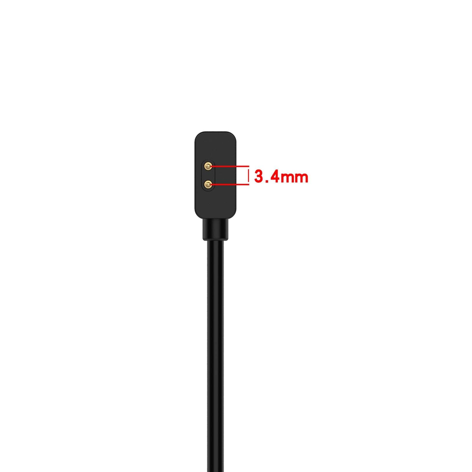 Câble de Chargement USB Noir 6X pour Watch 2 Watch 1m, 5 pièces