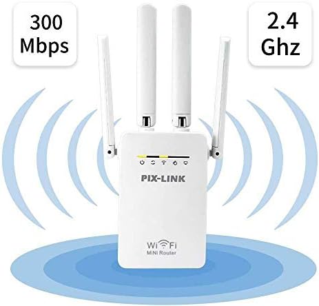 KeepTpeeK WiFi Extender WiFi Repeater WiFi Range Extender 300Mbps 2.4GHz Signal Internet Extender Amplifier WiFi Booster