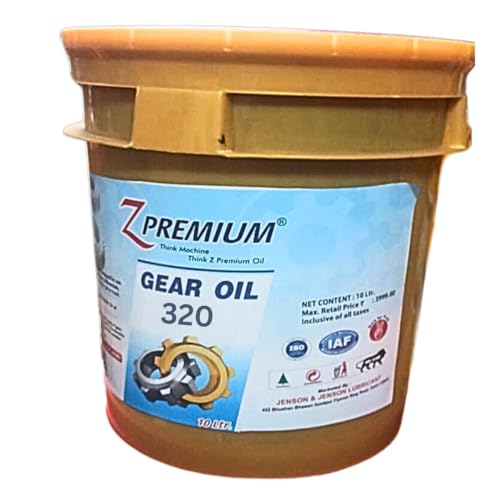 Image of Z Premium Gear Oil 320 (20 Liters)- High Viscosity, Outstanding Oxidation Resistance & Wear Protection for Gears, Bearings & Manual Transmissions