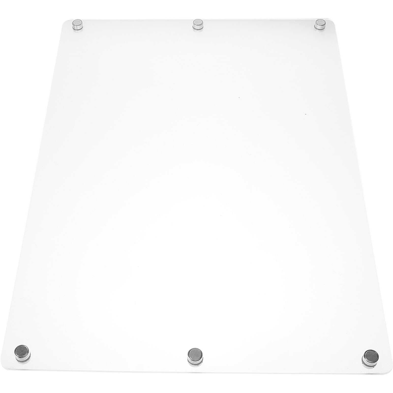 TOPBATHY Pizarra Magnética Borrado en Seco 42x30 Cm Acrílica Transparente para Refrigerador Organizador Semanal Planificador Hogar Oficina Escolar