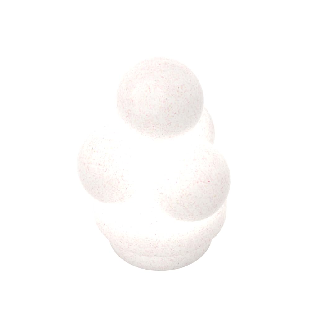 Gobricks Food Food Ice Cream Scoops 50PCS Compatible with Lego 6254 GDS-2023 Classic Bulk Toy MOC Color:Milky White