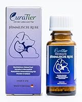 CuraTier Himmlische Ruhe – Bachblüten Globuli für Hunde & Katzen – Entspannung & innere Balance bei Unruhe, Hyperaktivität & Reisen – 12 g