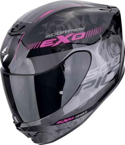 MC Scorpion Exo-391ava Rosa | Casco de Moto Integral Unisex Hombre y Mujer Homologado ECE 22.06 (S)